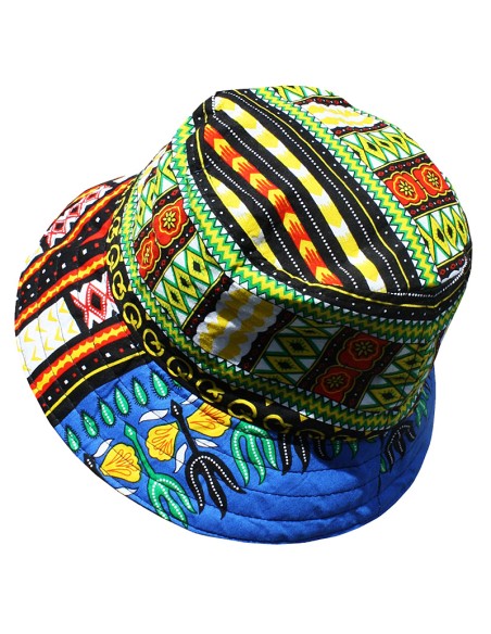 Gorro bob verde Dashiki