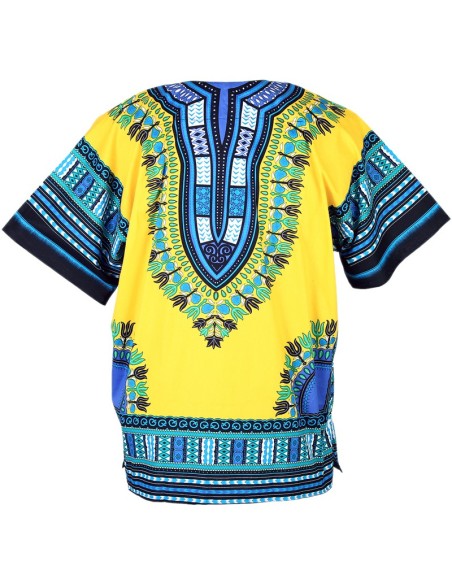 Camisa Dashiki amarilla